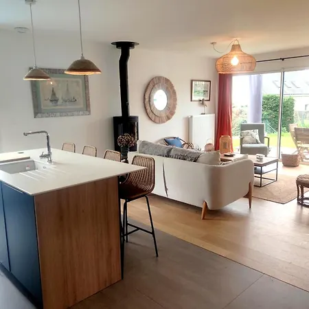 Maison Cosy 8 Pers. A 450m De La Plage, Grand Jardin, Proche Commerces Et Port De Saint-jacques. - Fr-1-639-111 * Sarzeau